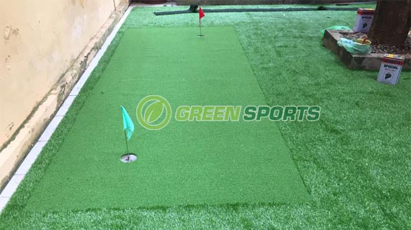 Thi công sân golf nhân tạo mini